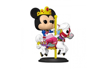 Figurine pour enfant Funko Walt disney word 50th anniversary - figurine pop! Minnie mouse on prince charming regal carrousel 9 cm