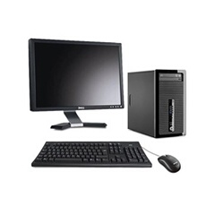 Ordinateur de bureau - ProDesk 400 G2 MT - 8Go - 500Go HDD + Ecran 20 - Intel Core i3 - 8 - 500 - Windows 10 Famille 64bits