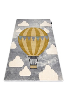 Tapis pour enfant Rugsx Tapis petit baloon ballon, des nuages gris 80x150 cm