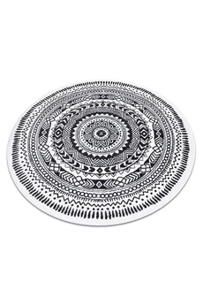 Tapis pour enfant Rugsx Tapis fun napkin, serviette de table cercle - gris cercle 160 cm