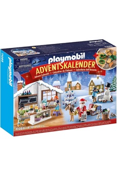 Figurine pour enfant PLAYMOBIL Playmobil 71088 - city life calendrie de l'avent pâtisserie de noël