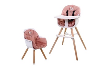 Chaises hautes et réhausseurs bébé Nania Nania - chaise haute évolutive paulette - des 6 mois jusqu'a 5 ans - coussin réversible - fabriquée en france - aristochats