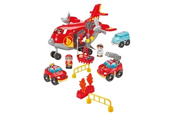 Camion de pompier Ecoiffier Avion cargo pompiers - ecoiffier - abrick