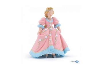 Figurine de collection Papo 39204 princesse au bal robe rose et bleu