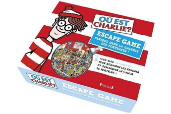 Jeu d'escape game 404 Editions Escape box - ou est charlie ?