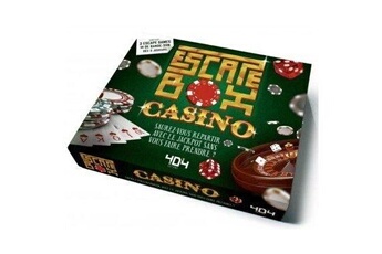 Jeu d'escape game 404 Editions Escape box : casino