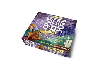 Jeu d'escape game 404 Editions Escape box - détectives