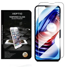 Protection d'écran pour smartphone XEPTIO Vitre en verre trempé pour Apple iPhone 14 5G 6,1 pouces -