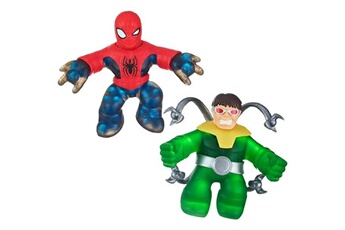 Accessoires circuits et véhicules Marvel Figurine heroes of goo jit zu marvel - ultimate spider-man vs doctor octopus