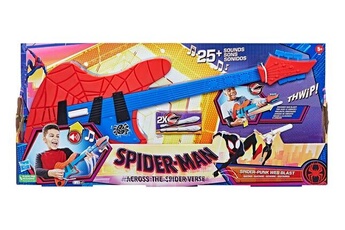 Figurine de collection Hasbro Hasbro marvel spider-man across the spider-verse - guitare spider-punk web blast
