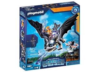 Playmobil PLAYMOBIL Dragons nine realms: thunder et tom