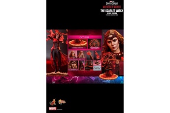 Figurine pour enfant Hot Toys Figurine hot toys mms653 - marvel comics - doctor strange in the multiverser of madness - the scarlet witch deluxe version