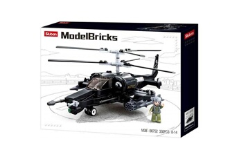 Autres jeux de construction Picwic Toys Jeu de construction - hélicoptère de combat - 330 pièces