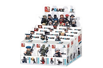 Autres jeux de construction Sluban Elements police minifigures