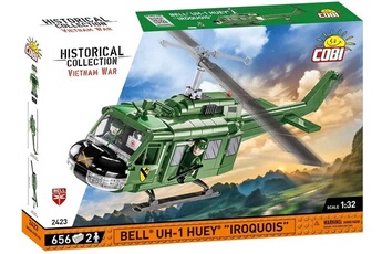 Autres jeux de construction COBI Cobi 2423 - bell uh-1 huey iroquois hélicoptère (jeu de construction)