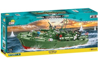Autres jeux de construction COBI Cobi 4825 - bateau de patrouille torpedo pt-109 collector (jeu de construction)
