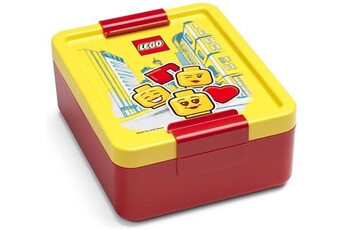 Lego Lego Poubelle à pain iconic girl junior 17 x 13,5 cm pp jaune/rouge