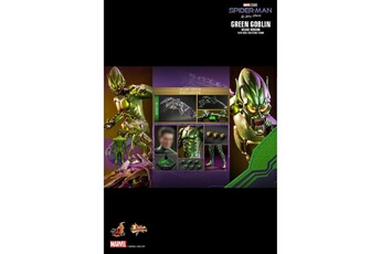 Figurine pour enfant Hot Toys Figurine hot toys mms631 - marvel comics - spider man : no way home - green goblin deluxe version