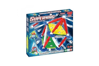 Autres jeux de construction Picwic Toys Supermag classic primary - 48 pièces - construction magnétique