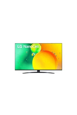 TV LED LG Electronics LG 43NANO766QA - Classe de diagonale 43" NANO76 Series TV LCD rétro-éclairée par LED - Smart TV - ThinQ AI, webOS - 4K UHD (2160p) 3840 x 2160 - HDR
