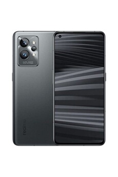 Realme Smartphone GT 2 Pro 6.7 Pouces Snapdragon 8 Gen 1 8Go 128Go Android 12 Noir Acier