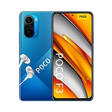 Smartphone Poco F3 M2012K11AG 6.67 Pouces FHD+ Snapdragon 870 8Go 256Go Android 10 Bleu Foncé