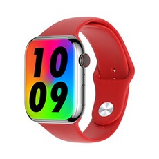 Montre connectée Non renseigné Montre Connectée Domino DM10 Etanche 30M Rouge