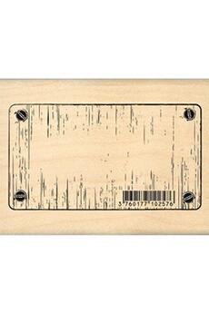Autres jeux créatifs Florilèges Design Florilèges design fe114021 tampon scrapbooking étiquette métal beige 6 x 8 x 2,5 cm