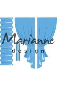 Autres jeux créatifs Marianne Design Marianne design creatables horizon snowy mountains, métal, blue, 15 x 13 x 0,5 cm