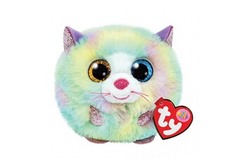 Peluche Ty Puffies - heather le chat