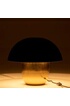 GENERIQUE Lampe à Poser Champignon Métal 50cm Noir & Or photo 3