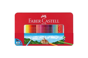 Autres jeux créatifs FABER CASTELL Faber-castell - hexagonal colour pencils tin of 60 (115894)