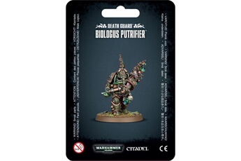 Figurine de collection GENERIQUE Warhammer 40k - death guard biologus putrifier