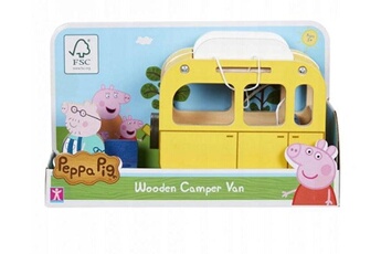 Accessoire poupée Peppa Pig Peppa pig camping-car en bois