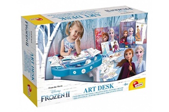 Autres jeux créatifs Lisciani Lisciani reine des neiges 2-bureau creatif, 73719, multicolore