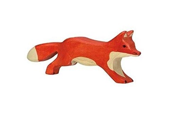 Figurine de collection Holztiger Holztiger bois fox running