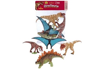 Figurine de collection Wild Republic Wild republic stegosaurus, t rex, pteranodon, baryonyx, plastiques sans phtalate, 4 pièces dino ploybag, des cadeaux pour enfants