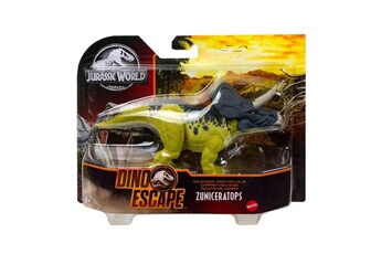 Figurine de collection Mattel Jurassic world coffret sauvage - dino escape - gwd00 - dinosaure zuniceratops - figurine articulée 15cm