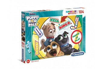 Puzzle Clementoni Clementoni- disney puppy dog pals, 27147, multicolore