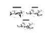 YONIS Drone double caméra 4k connecté app compatible android ios yonis photo 4