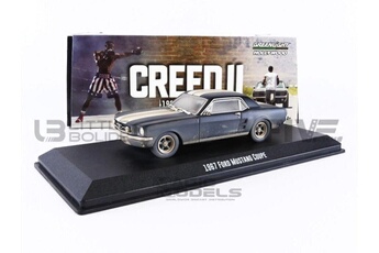 Voiture Greenlight Collectibles Voiture miniature de collection greenlight collectibles 1-43 - ford mustang coupe creed ii - 1967 - black - 86621