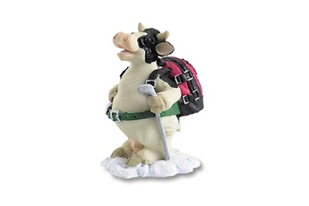 Figurine de collection Impexit Impexit - figurine résine vache sportive 7/5/5 cm