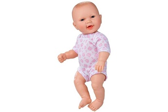 Poupée Berjuan Berjuan bébé poupée nouveau-né filles de 30 cm vinyle/textile rose/blanc