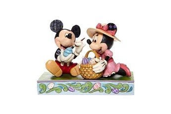 Figurine de collection Disney Disney traditions mickey et minnie mouse 'pâques artistry figurine