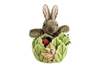 Peluche The Puppet Company The puppet company hide-away puppets rabbit in a lettuce (with 3 mini beasts)