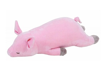 Peluche Liv Heart Nemu nemu - pinkie - cochon - taille l - 55 cm rose