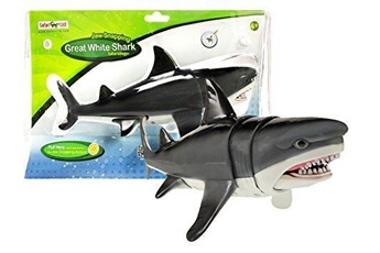 Figurine de collection Safari Ltd Safari ltd jaw snapping grand requin blanc