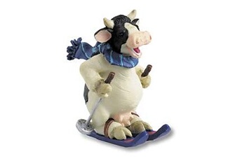 Figurine de collection Impexit Impexit - figurine résine vache sportive modèle c 7/5/5 cm