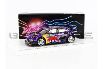 Voiture Spark Voiture miniature de collection spark 1-43 - ford puma rally1 - monte carlo 2022 - blue / purple - s6696