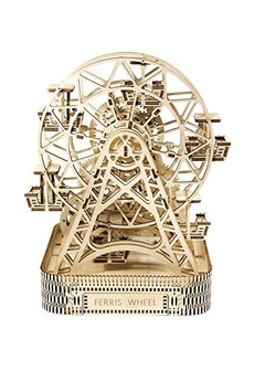 Maquette Wooden City Wooden city grande roue, bois, blanc, 220 x 260 x 322 cm, 3 unités